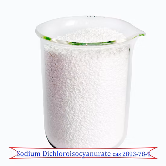 Nadcc/SDIC/дигидрат дихлоризоцианурата натрия E, хлорин E, гранулы 56% 60% 8-30, сетка для химикатов для очистки воды
