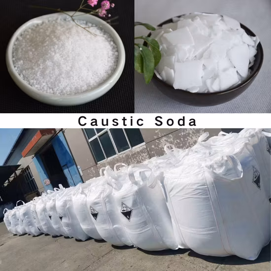 Новые химические хлопья Zhongtai 1310 73 2 хлопья каустической соды